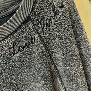 PINK Victoria's Secret blue Crew Neck Sweater, size M